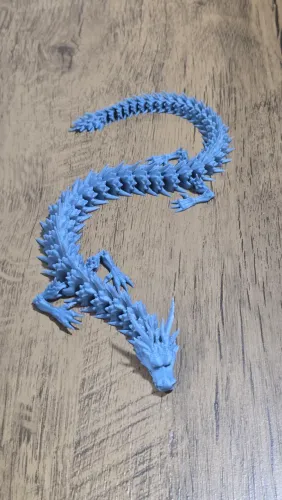 Dragão sensorial flexível 3d