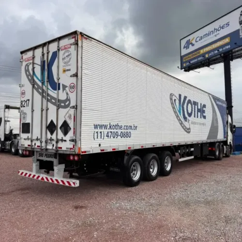 Carreta Baú Furgão Alumínio 30 Pallets - 2019