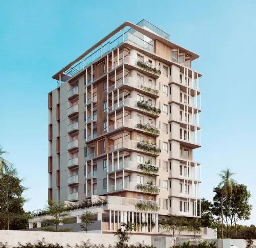 Apartamento com sala com varanda com excelente localização proximo ao Parque Parahyba 3 Ae