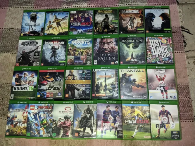 Jogos Xbox One 50 a 80 !!!