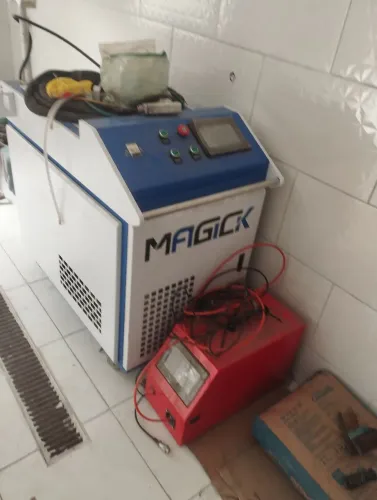 Máquina solda laser 3x1