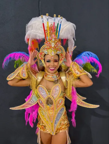 fantasia de carnaval completa