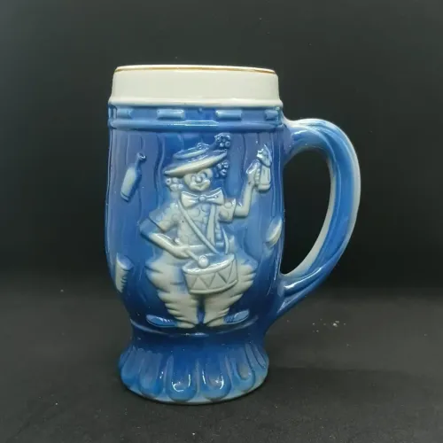 Caneca de Chopp Antiga em Porcelana - Clube de Regatas Santista (1984)