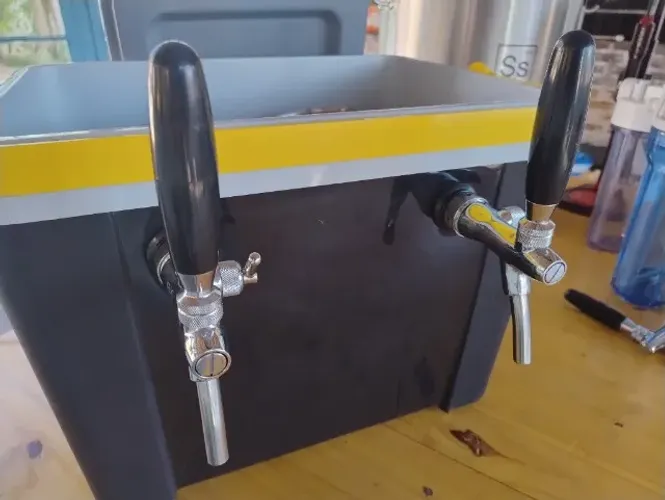 Chopeira A Gelo 2 Vias - Torneira Italiana Cromada