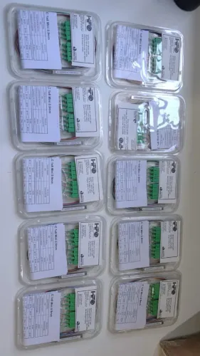 10 Splinter fibra óptica 1x8