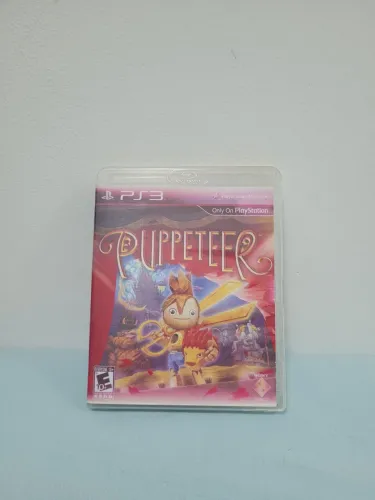 Puppeteer Playstation 3 - Raridade em Excelente Estado (Mídia Física)