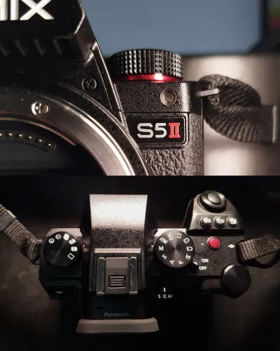 Câmera Panasonic Lumix S5 II Mirrorless - lentes 50mm e 60-20mm + Filtro Polarizador K&F