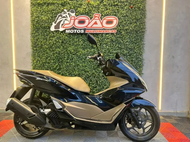 HONDA PCX 160 ABS DLX 2025 AZUL E CARAMELO SCOOTER