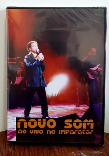 Dvd novo som ao vivo no Imperator /lacrado