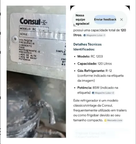Frigobar 120L
