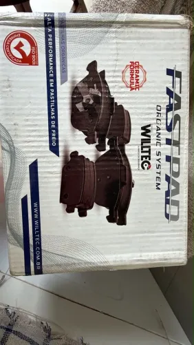 Pastilha de freio dianteira ceramica willtec para Fastback toro Commander Rampage
