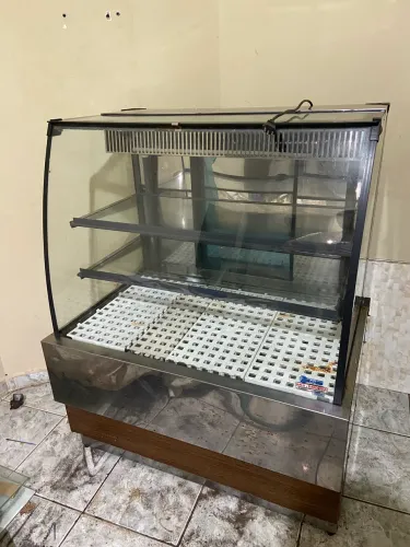 Balcão vitrine expositor 