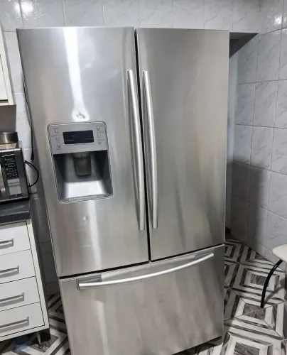 Geladeira inox samsung