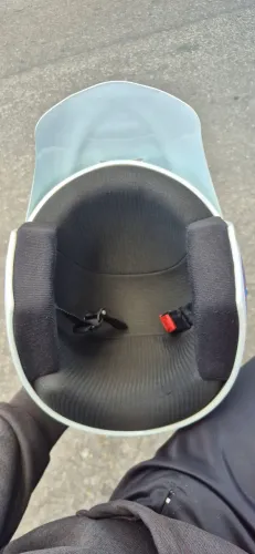 Capacete bieffe aberto