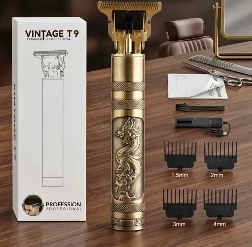 Maquina de cortar cabelo e barba dragão