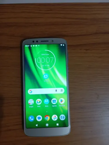 Celular Moto G6 Play Funcionando + Carregador