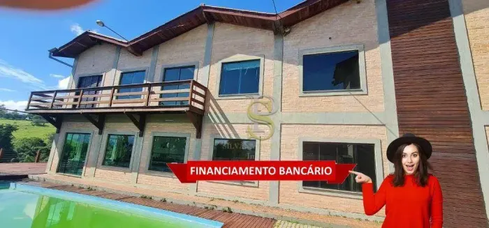 Chácara com 4 dormitórios à venda, 600 m² - Boa Vista - Piracaia/SP