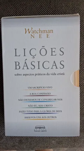 Coleção: "Lições Básicas sobre aspectos práticos da vida cristã" - Watchman Nee