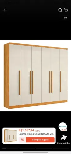 Roupeiro 100% MDF