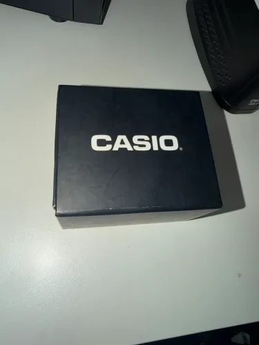Relógio Digital Casio Dourado e Camuflado 