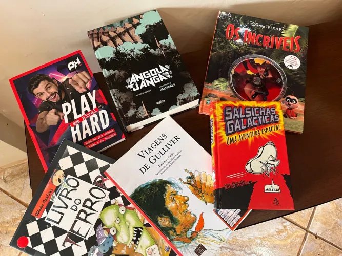 6 Livros infantis novos