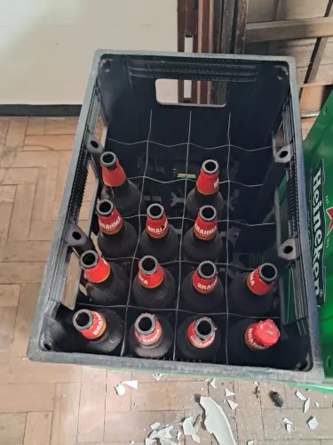 Cascos de Cerveja e refrigerante