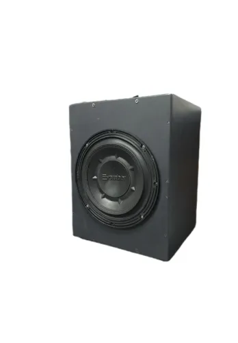 Subwoofer Bomber Slim 8" 200W RMS 4 Ohms + Caixa Selada Artesanal MDF 15 mm