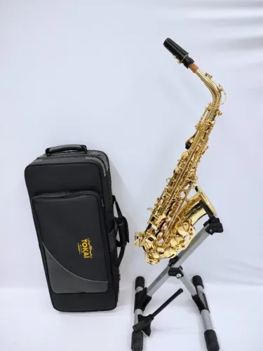 Sax Alto Tokai TSA-200L Mib - Laqueado - NOVO - Parcelo 21x - Aceito troca