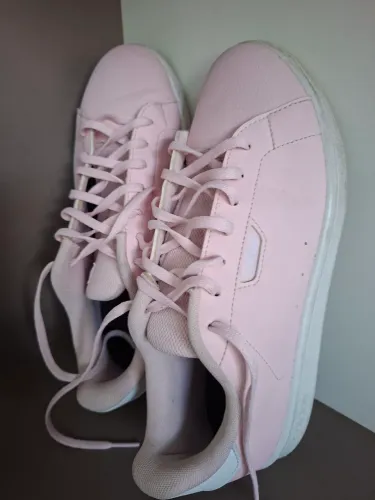 Tênis *Adidas Grand Court Base / Alpha - Rosa Claro*