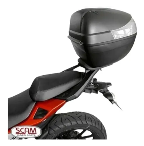 Bagageiro baú moto Fazer Yamaha