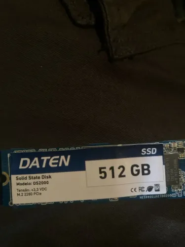 Ssd nvme ds2000 512 GB
