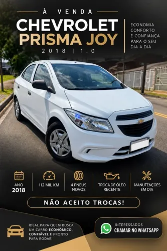 Chevrolet Prisma Sed. Joy/ LS 1.0 8V Flexpower 4P 2018