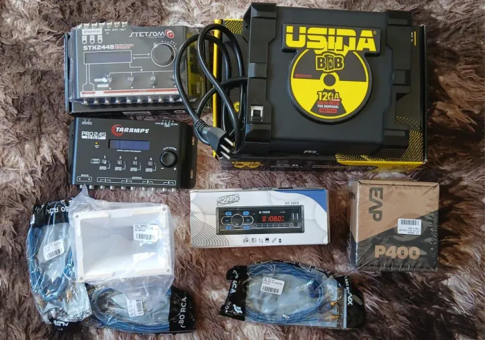 Material de som automotivo 