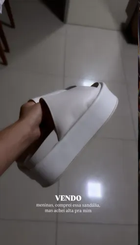 Sandália Papete Birken Plataforma