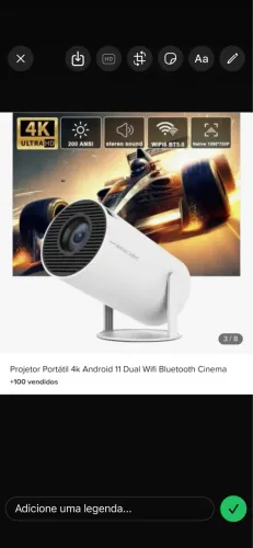 Projetor 4K