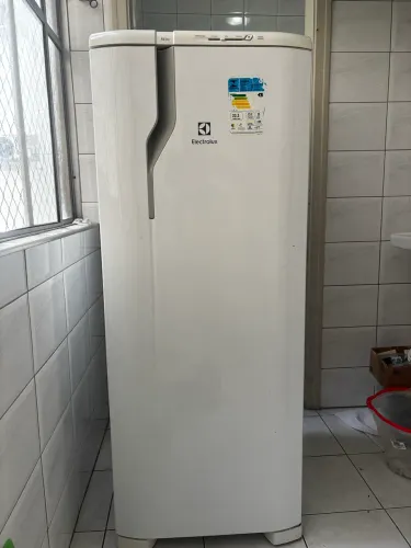 Geladeira Electrolux Degelo Prático RE31 com Controle de Temperatura 240L - Branca - 110V