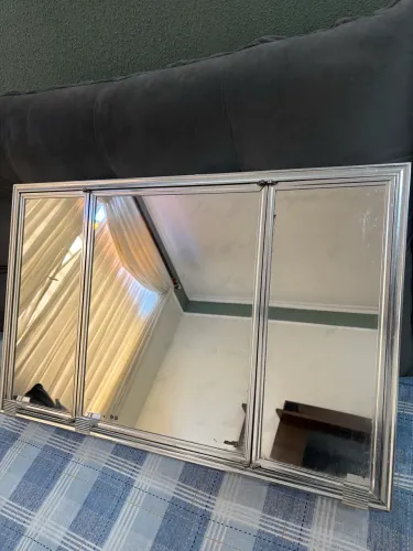 Armarinho banheiro de inox