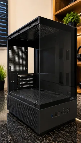 Gabinete aquário gamer
