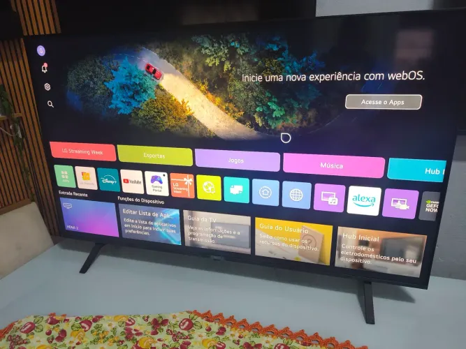 SMART TV 50 LG ULTRA 4K. NOVINHA COM ALEXA ?