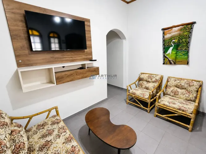 Casa geminada à venda Nova Mirim em Praia Grande com 2 dormitórios, 1 suíte