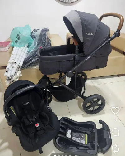 Carrinho e bebe conforto kiddo Trek