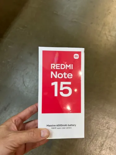 Redmi Note 15 6/128 4G PROMOÇÃO IMPERDÍVEL
