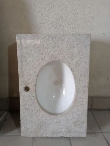 Pia para banheiro em granito