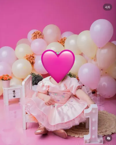 Vestido aniversário 1 aninho