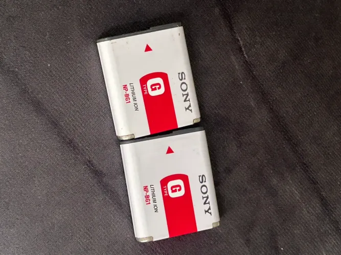 Duas Baterias Sony || Tipo G