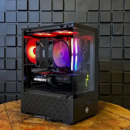 Desempenho Gamer: R5 5600, RTX 3050 8GB, 16GB RAM, SSD 512GB e Fonte TecLab