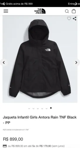 ? Jaqueta Infantil The North Face - Antora Rain