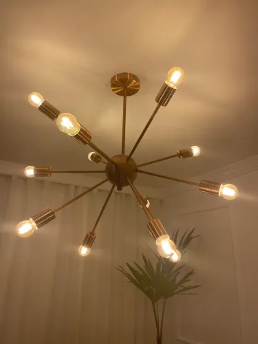 Pendente lustre cobre