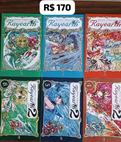 Guerreiras Mágicas de Rayhearth Manga completo JBC