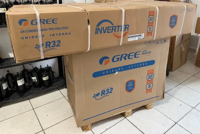 Split Gree piso-teto 56.000Btus Inverter